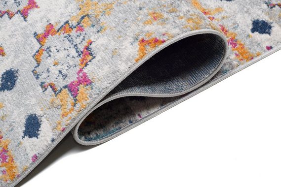 Läufer Läufer Flurläufer Boho Teppichläufer 80 cm Breit, Mazovia, 80 x 100 cm, Kurzflor, Meterware, Höhe 9 mm, Kurzflor - niedrige Florhöhe