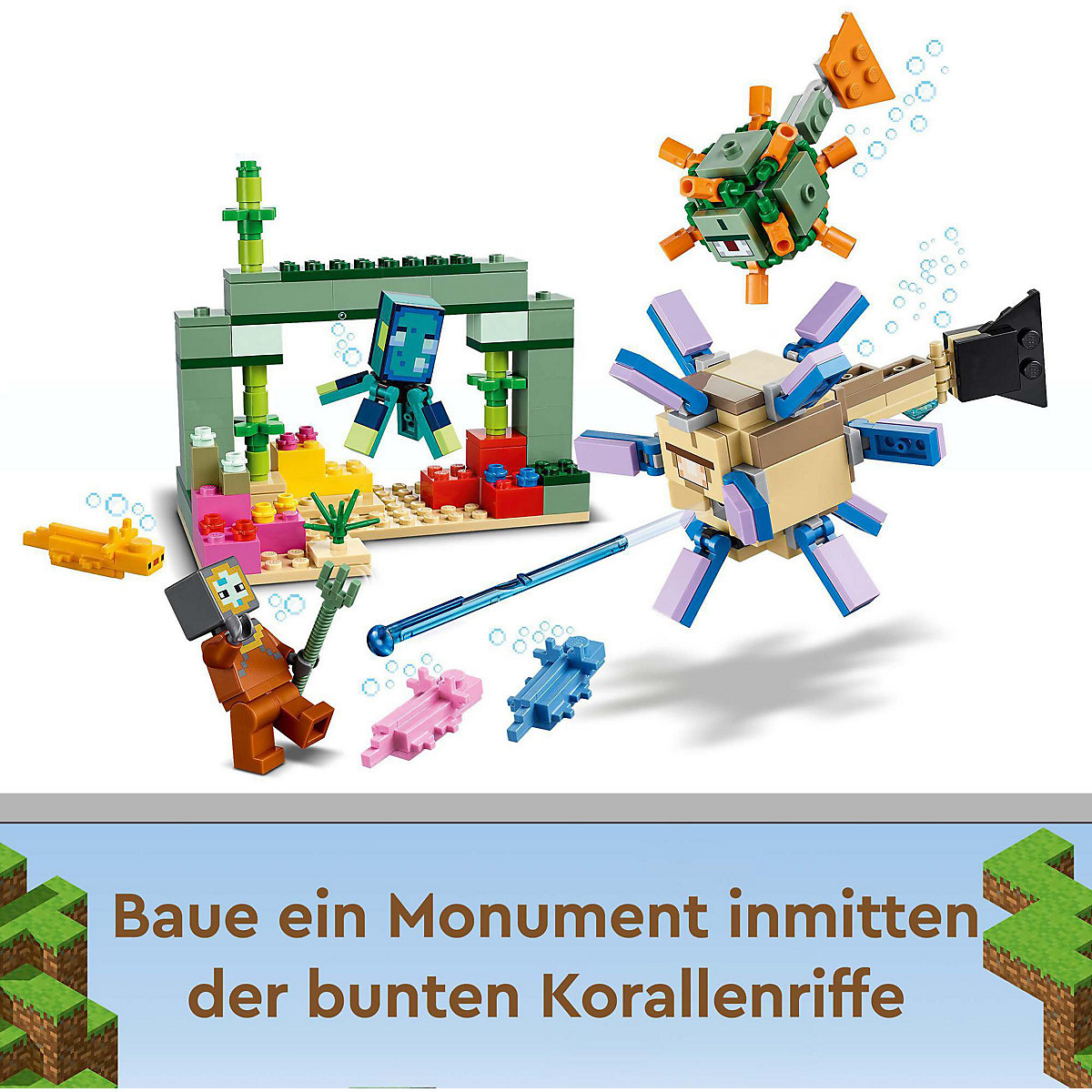 LEGO® Minecraft 21180 Das Wächterduell