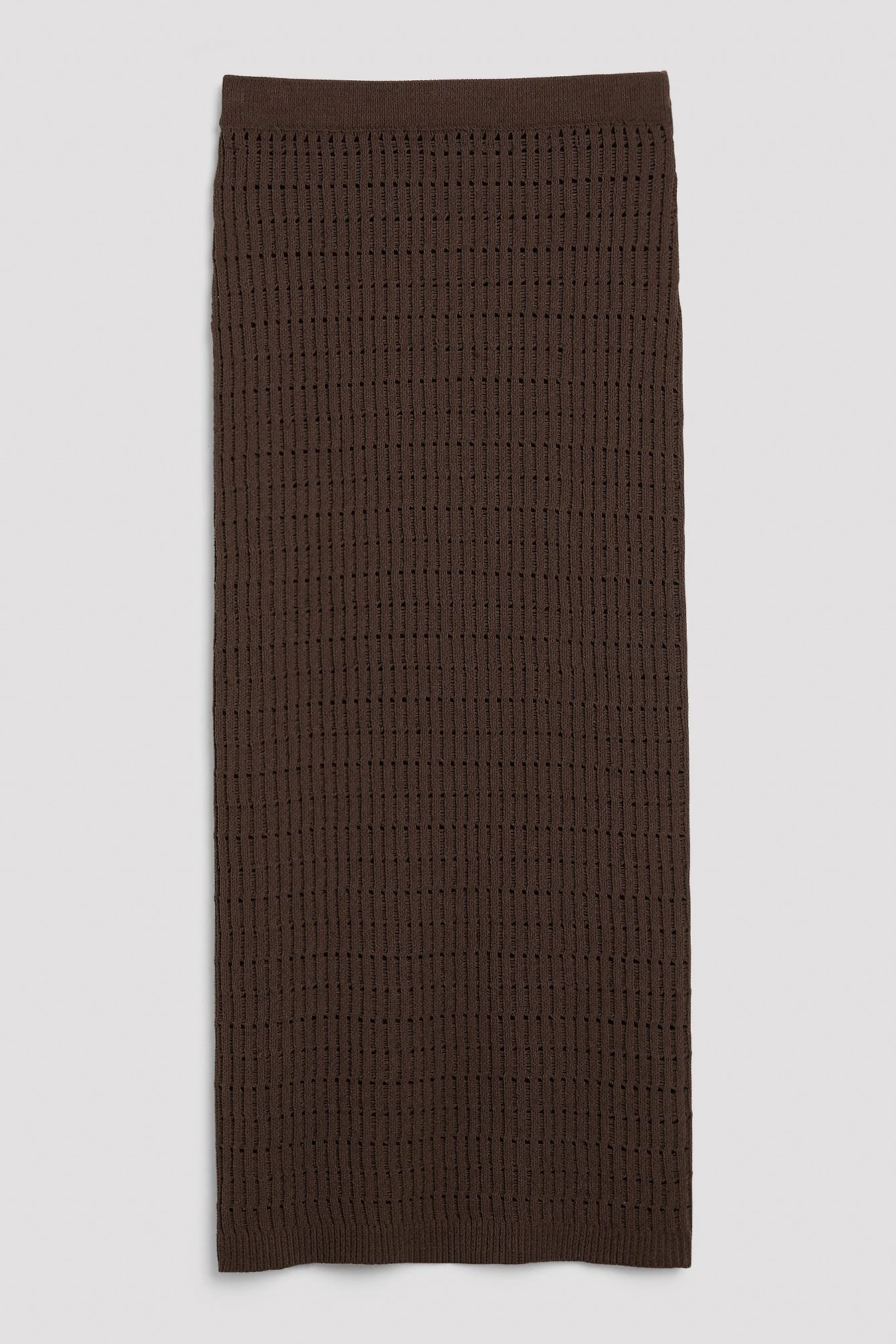 Chenille Knitted Maxi Skirt