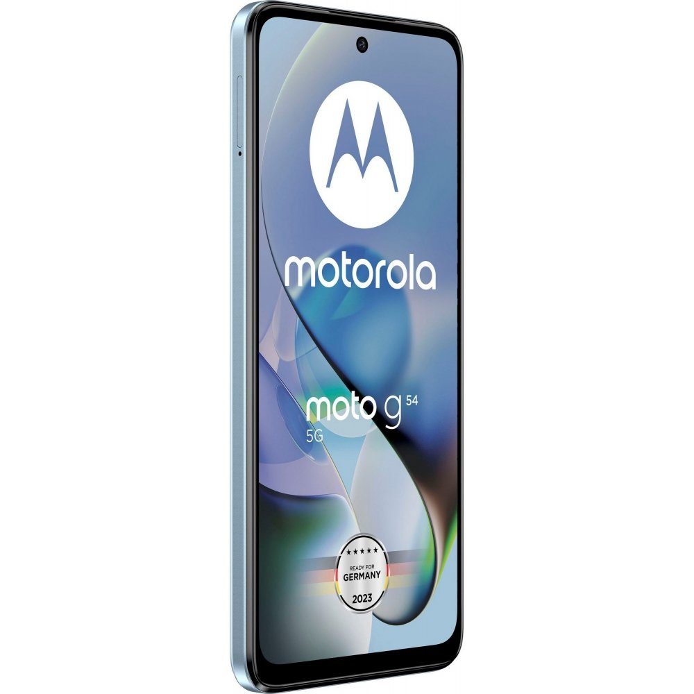 Motorola XT2343-2 Moto G54 5G 256 GB / 8 GB - Smartphone - glacier blue Smartphone (6,5 Zoll, 256 GB Speicherplatz)