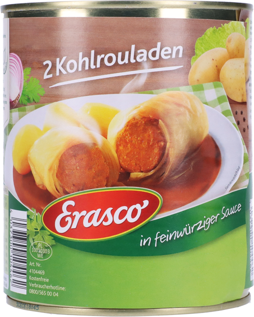 Erasco 2 Kohlrouladen in herzhafter Sauce
