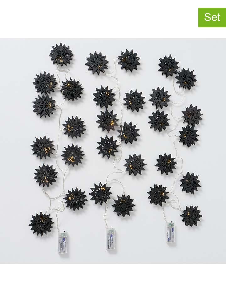 Boltze 3er-Set: LED-Lichterketten 