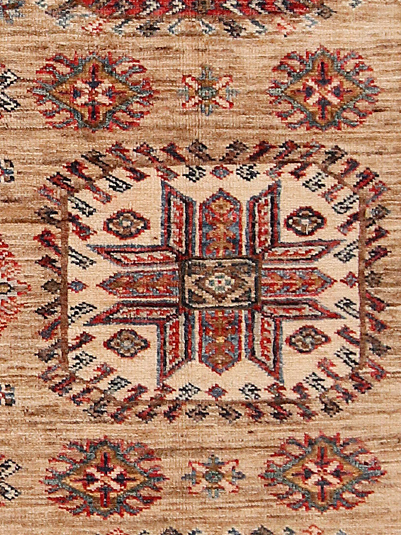 Kazak Ghazni ca. 127 x 186 cm, Unikat / Einzelstück