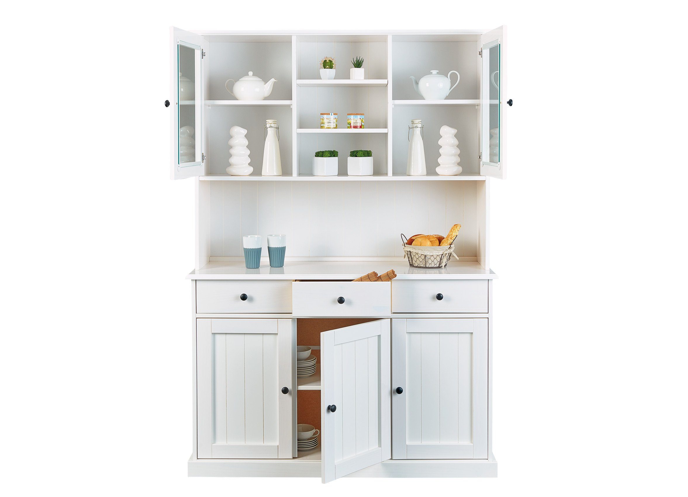 Inter Link Buffet Westerland aus Kiefer Massivholz