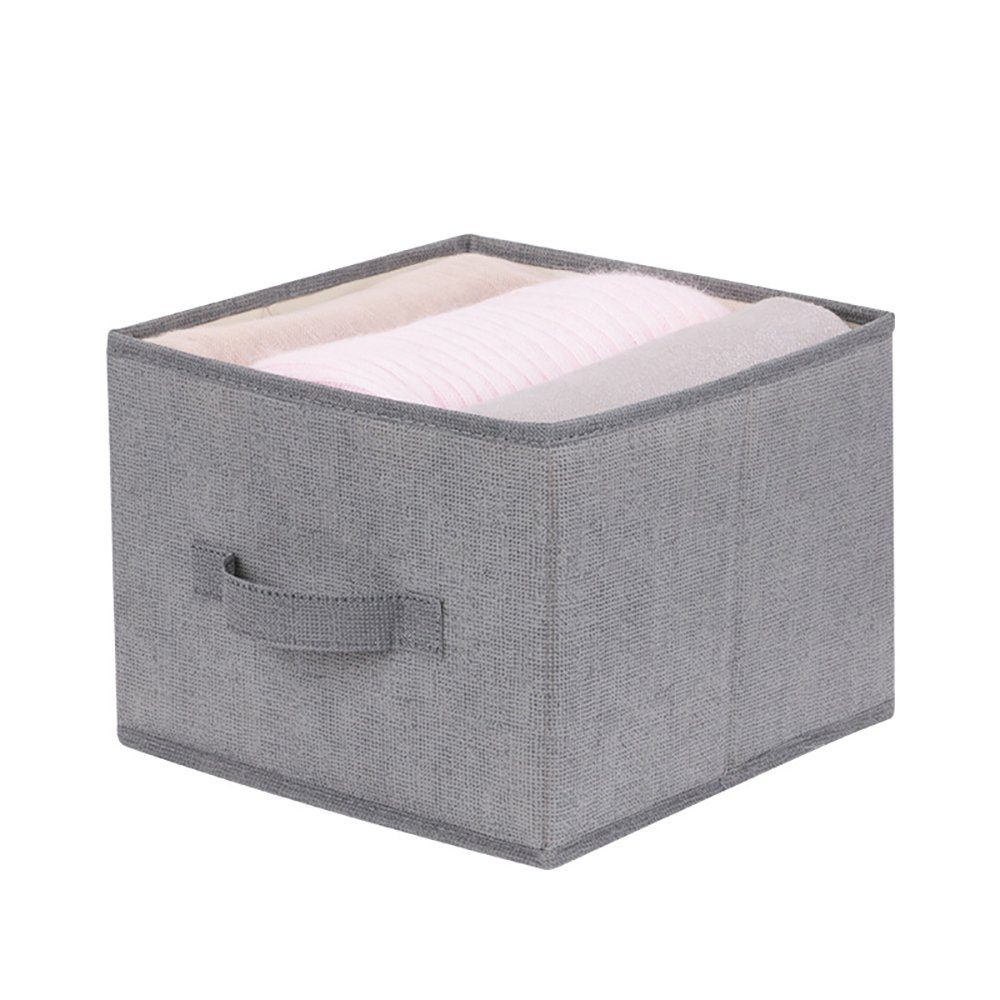 Wunderwelt Aufbewahrungstasche Hängeorganizer,Hängeaufbewahrung (mit 3/4/5 Taschen, 1-tlg., Hängeregal Kleiderschrank-Organizer), für Kinderzimmer, Schlafzimmer, Büro, Grau