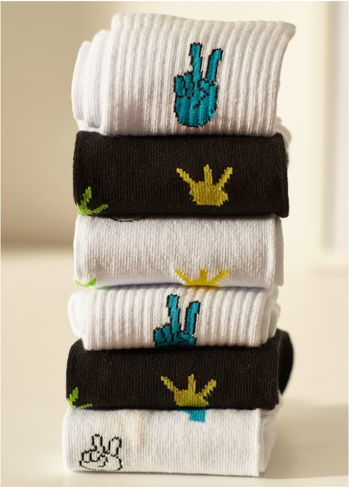 Kurze Tennissocken (6er Pack)