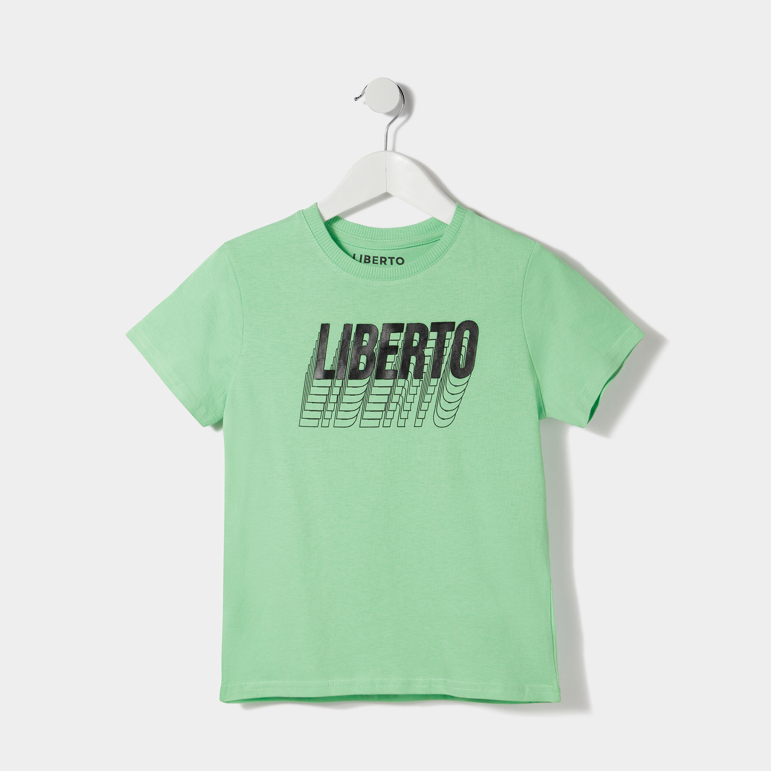 T-shirt Liberto vert fluo garçon | La Halle