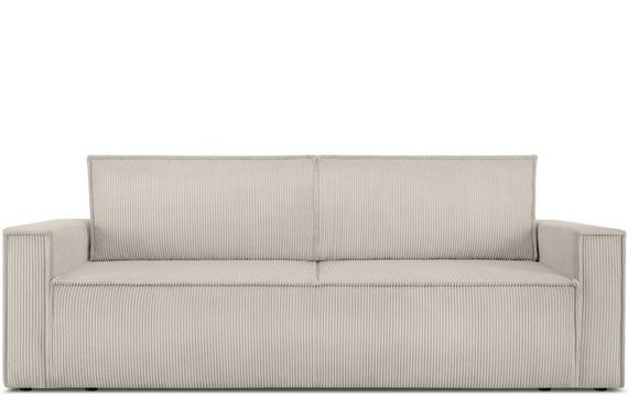 Konsimo Schlafsofa NAPI, hergestellt in der EU, mit Schlaffunktion, in Pet Friendly Cord-Stoff