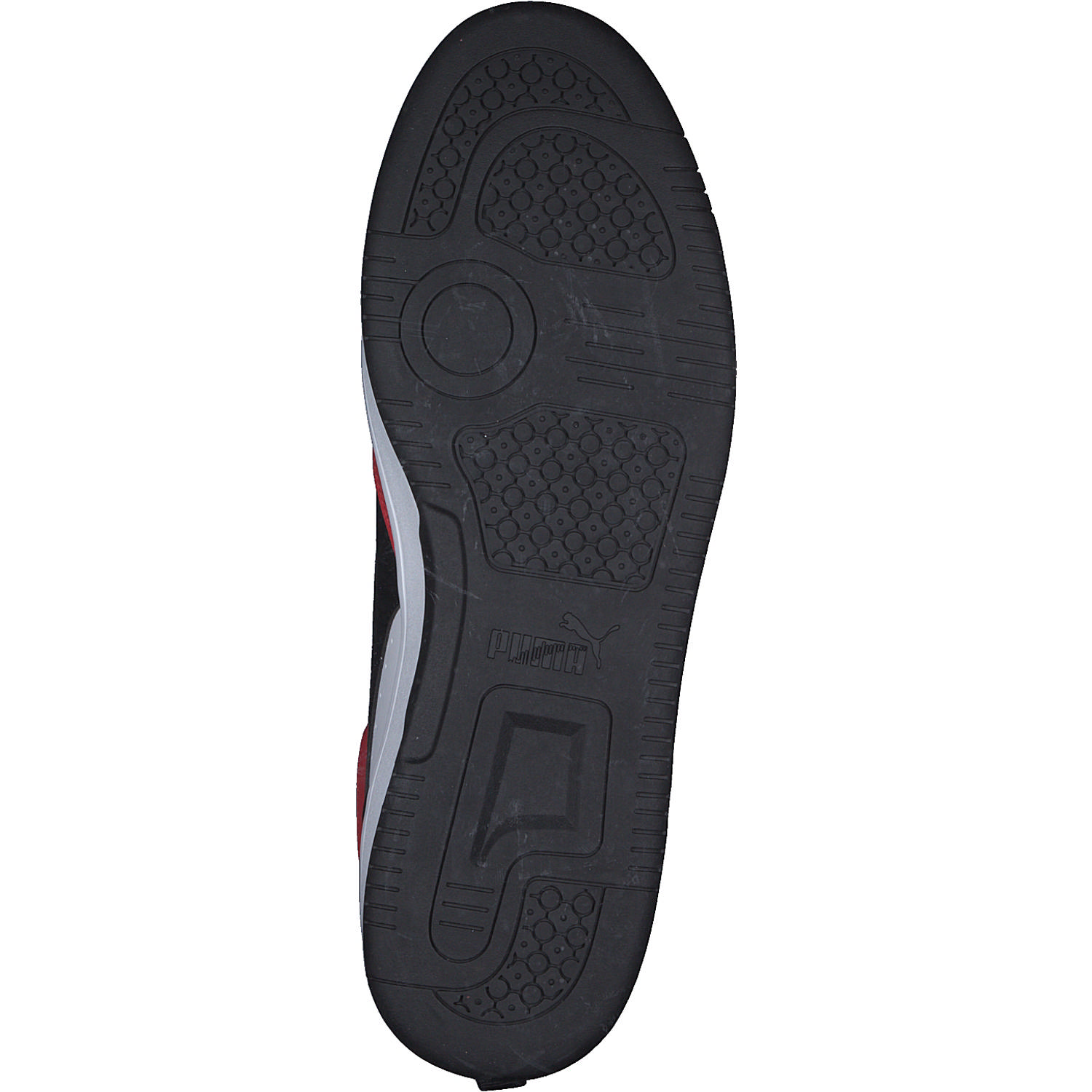 Puma Rebound v6 392326, Sneakers High, Herren, White-PUMA Black-For All Ti