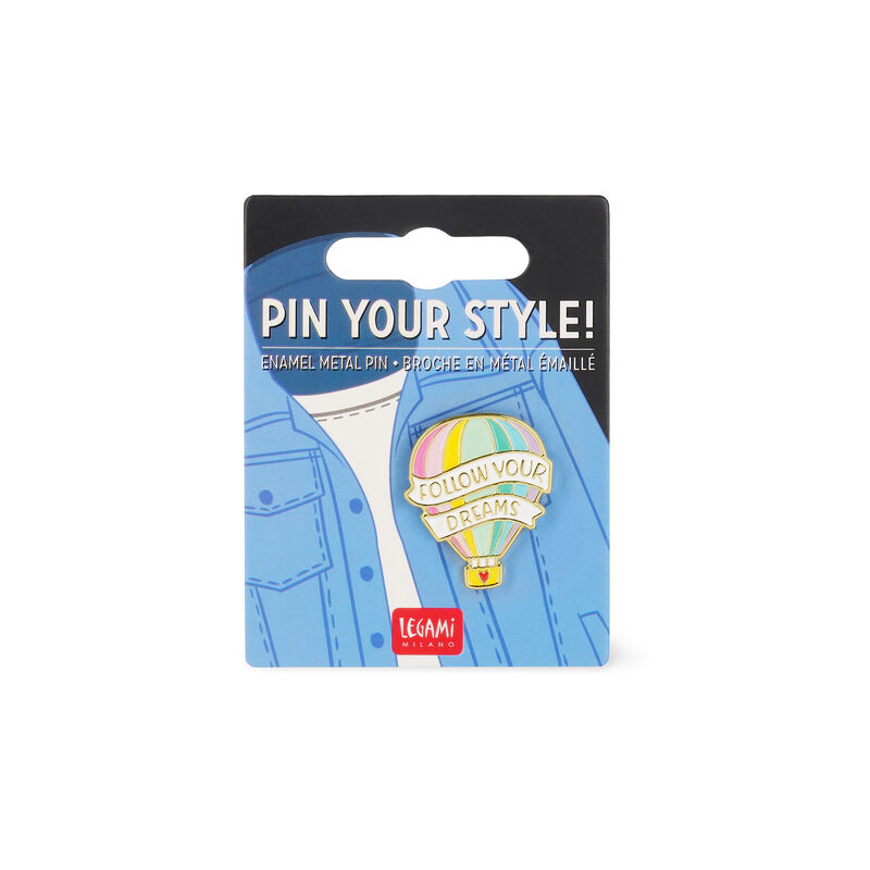 Pin de solapa de metal esmaltado - ¡Exhibe tu estilo!