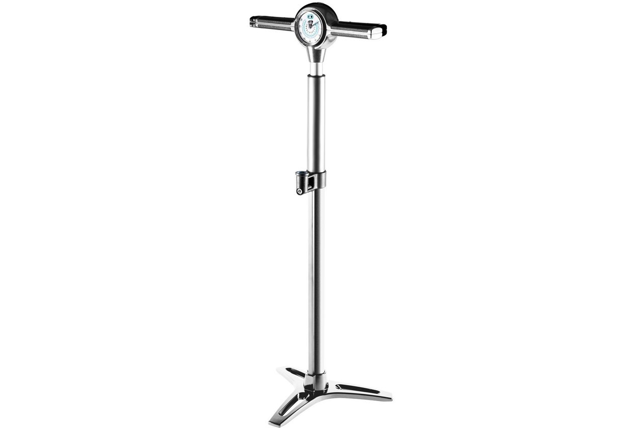 Crankbrothers Klic Standpumpe, analoges Manometer