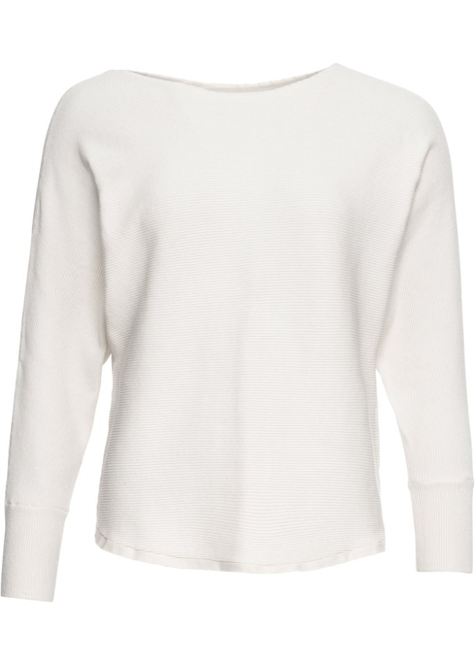 Oversize-Ripp-Pullover