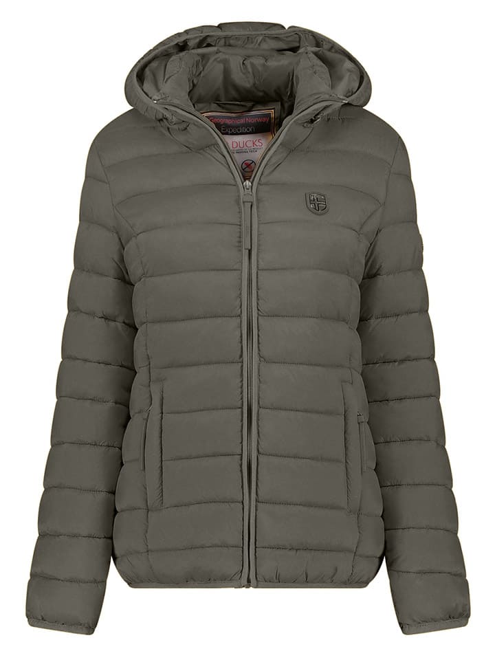 Geographical Norway Steppjacke in Khaki günstig kaufen