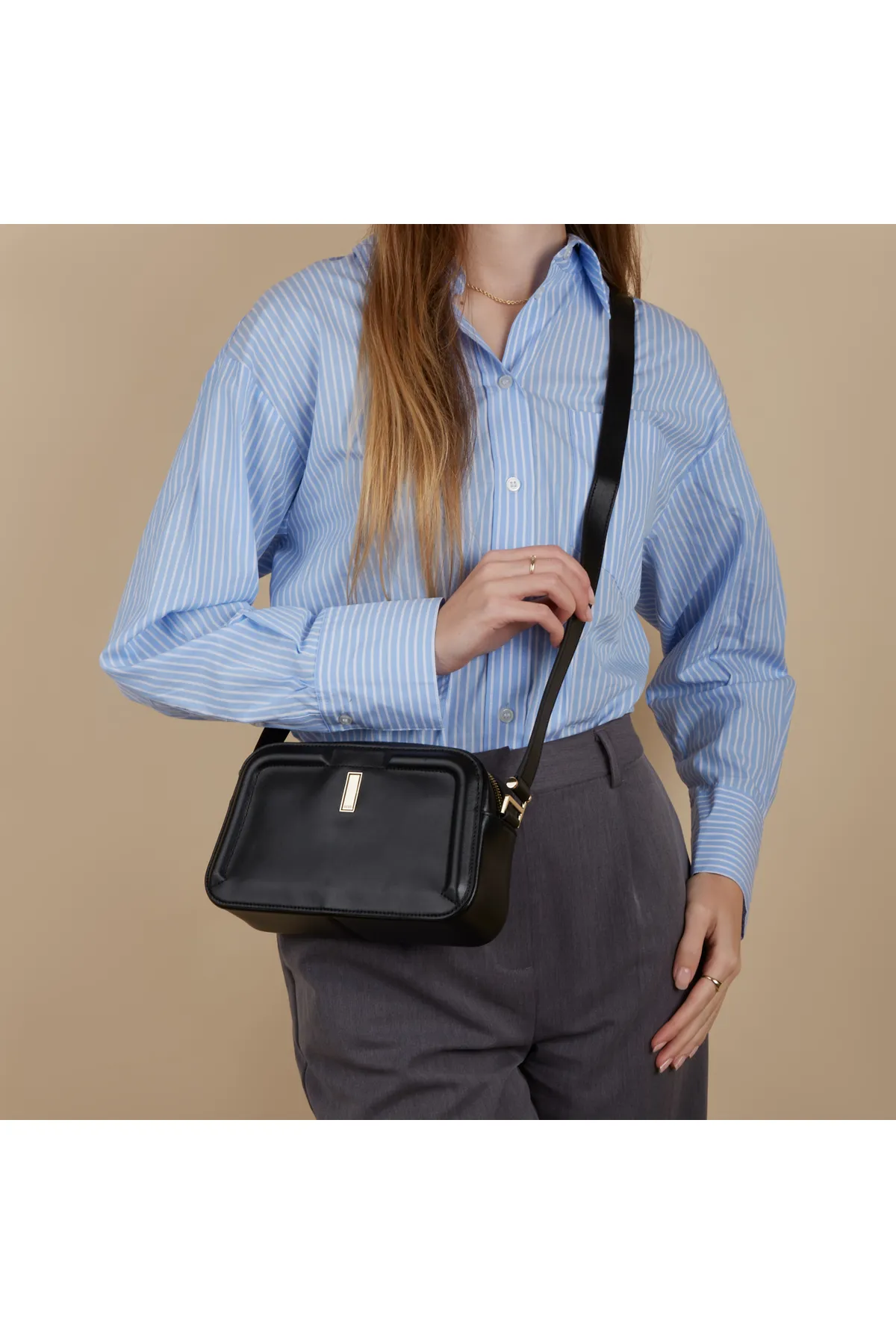 Hugo Boss  Ariell Damen Umhängetasche Schwarz 50513249-001