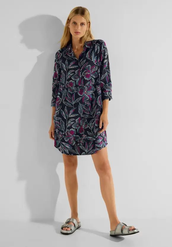 CECIL Kleid mit floralem Print