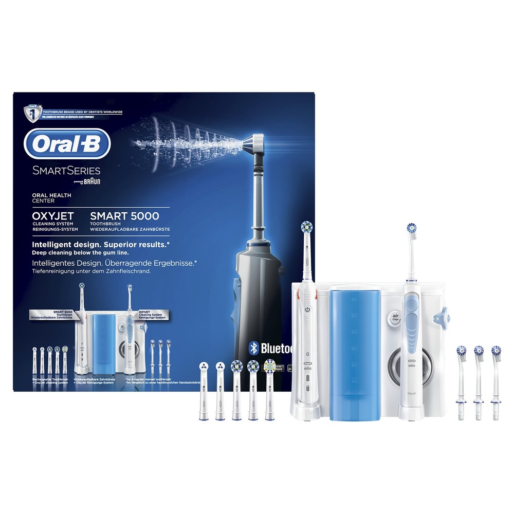 oral-b Oral-B Smart  5000 + Combiné Dentaire Oxyjet Irrigateur/Combine Dentaire