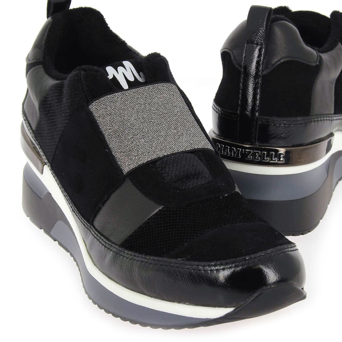 Mamzelle  VELIN H23 - Noir Argent