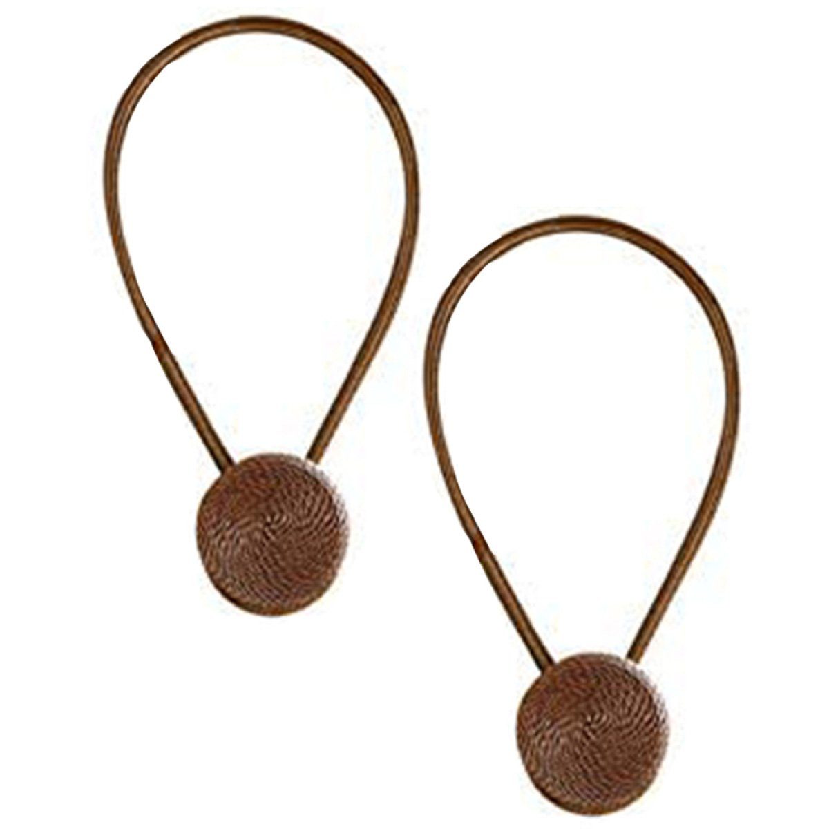 Raffhalter Magnetischer Vorhang Raffhalter zum Anklemmen Vorhänge(2 Stücke), Rwoythk