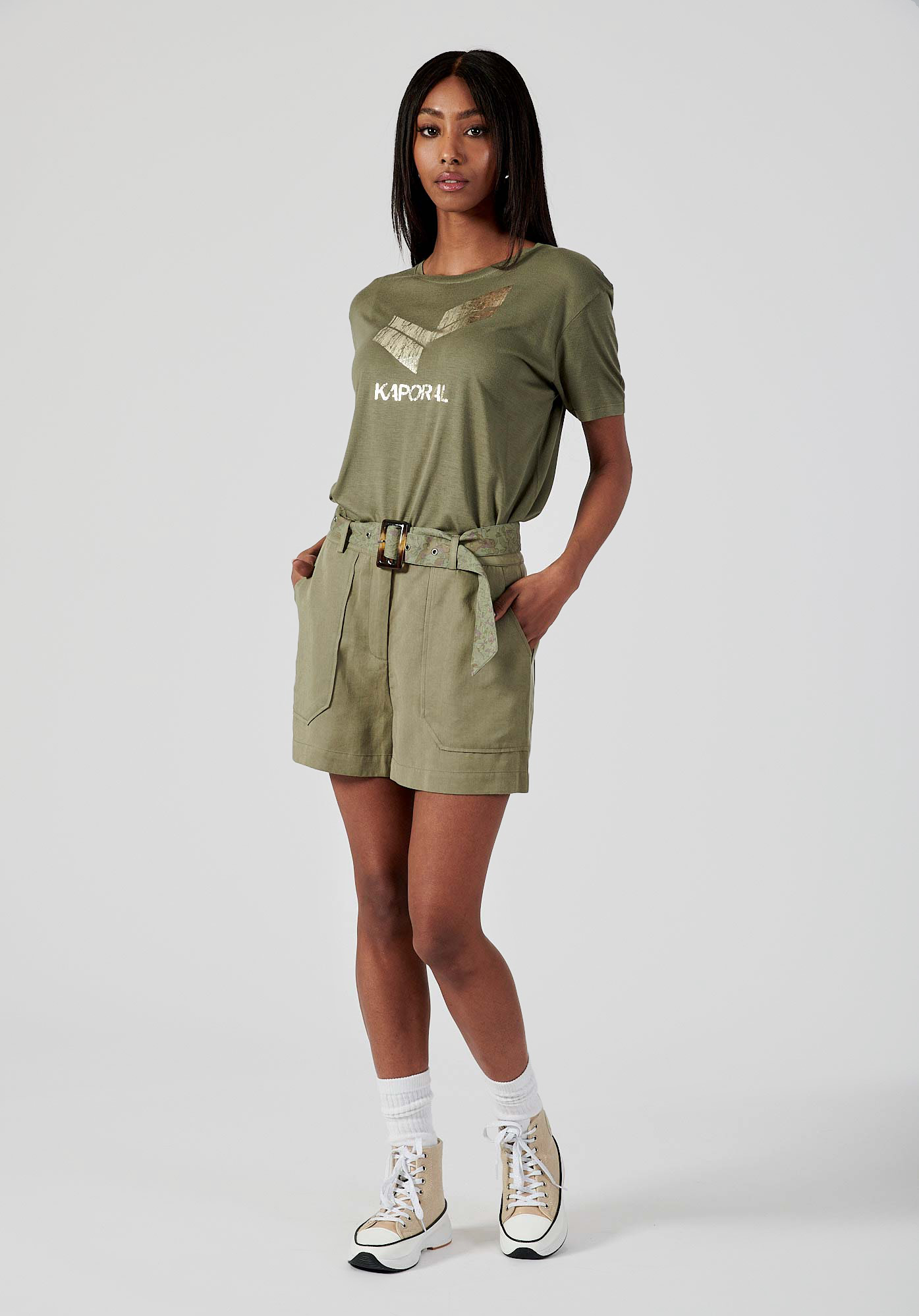 CODI   Short kaki femme