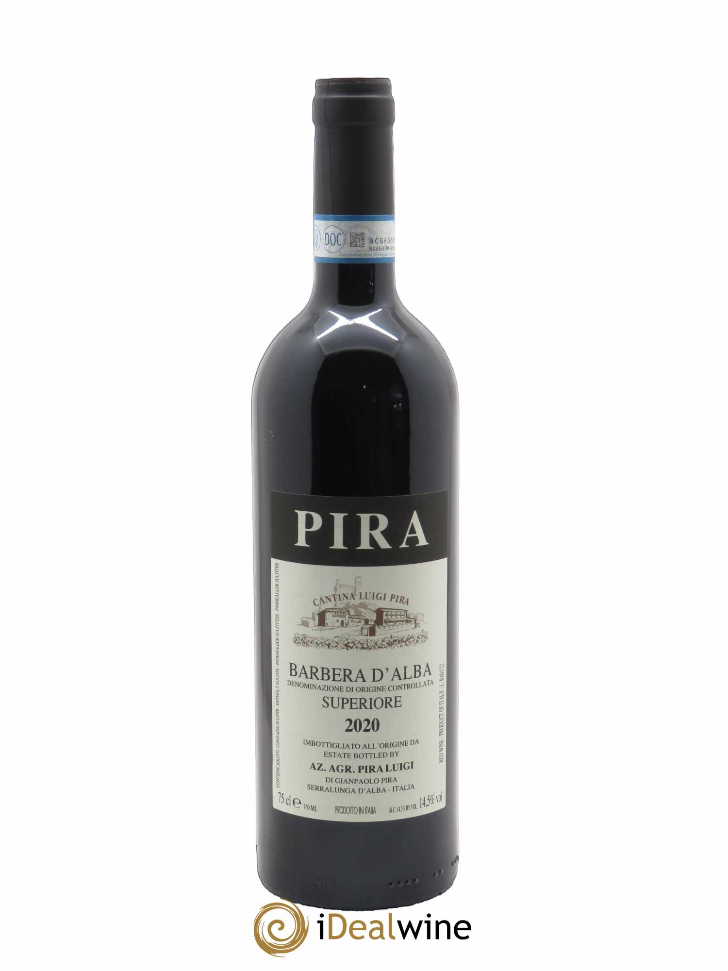Barbera d'Alba DOC Luigi Pira  2020 - Lot de 1 Bouteille