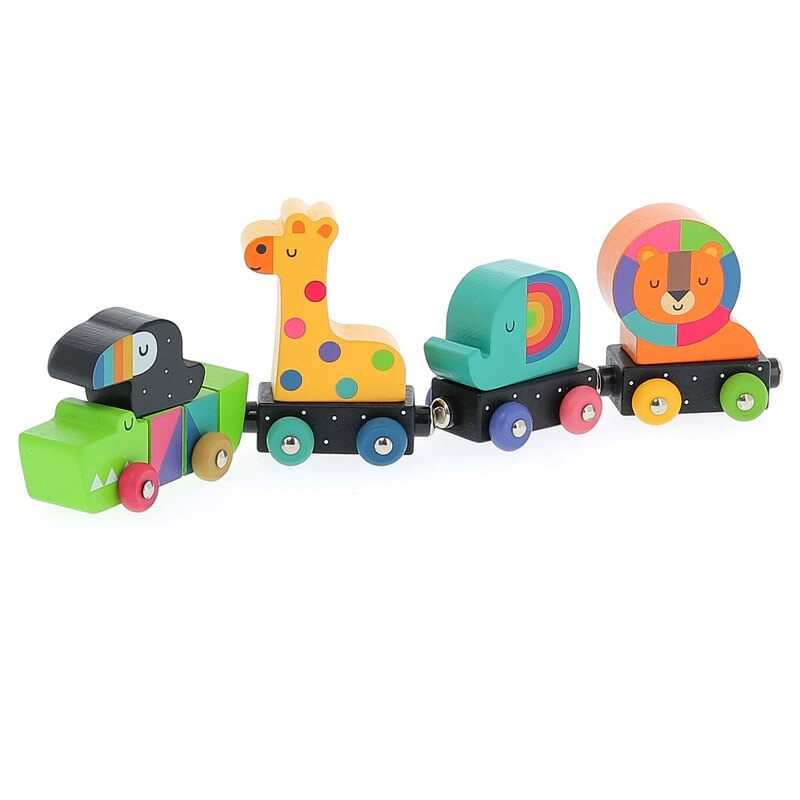 Train magnétique des animaux Vilac