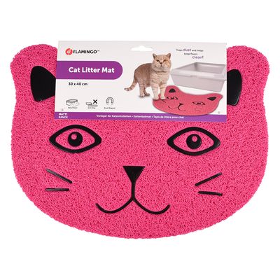 Flamingo Vorleger für Katzentoiletten Pancho