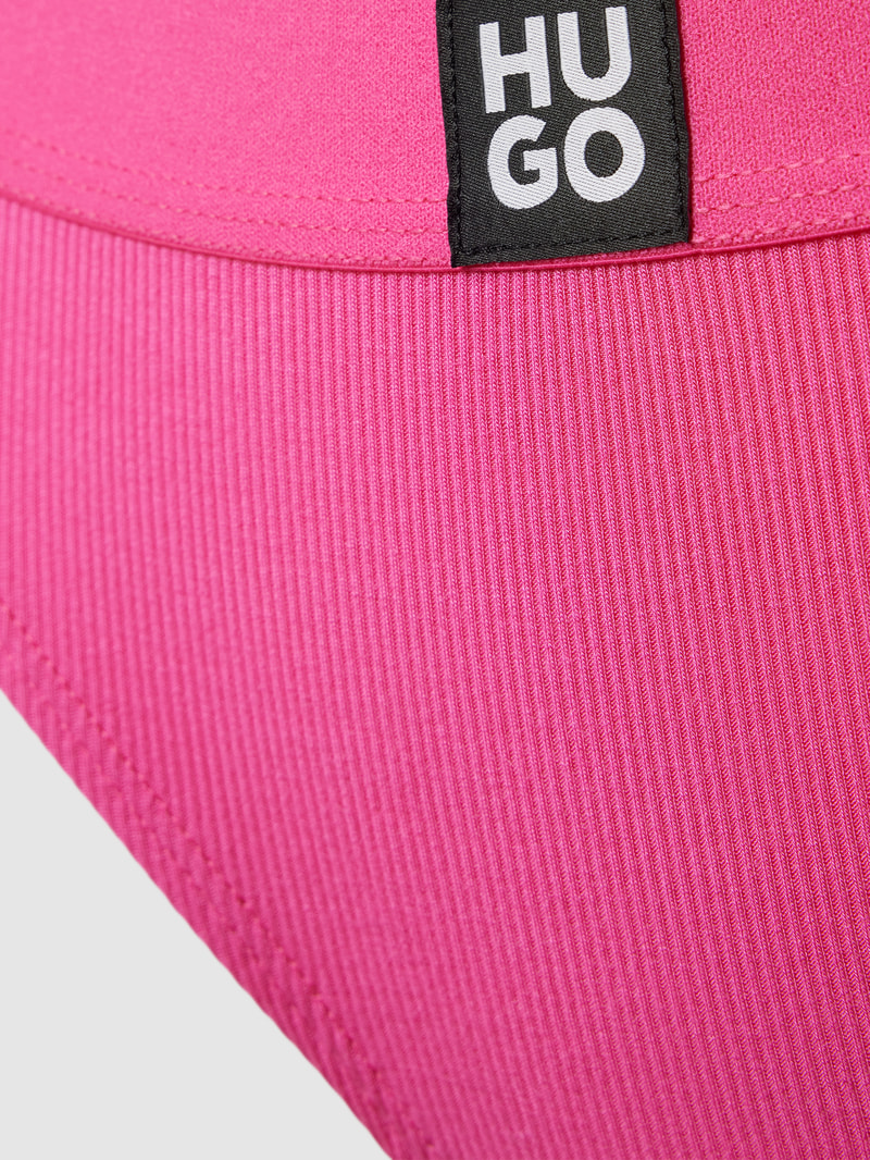 String mit Label-Detail Modell 'RIB' in pink