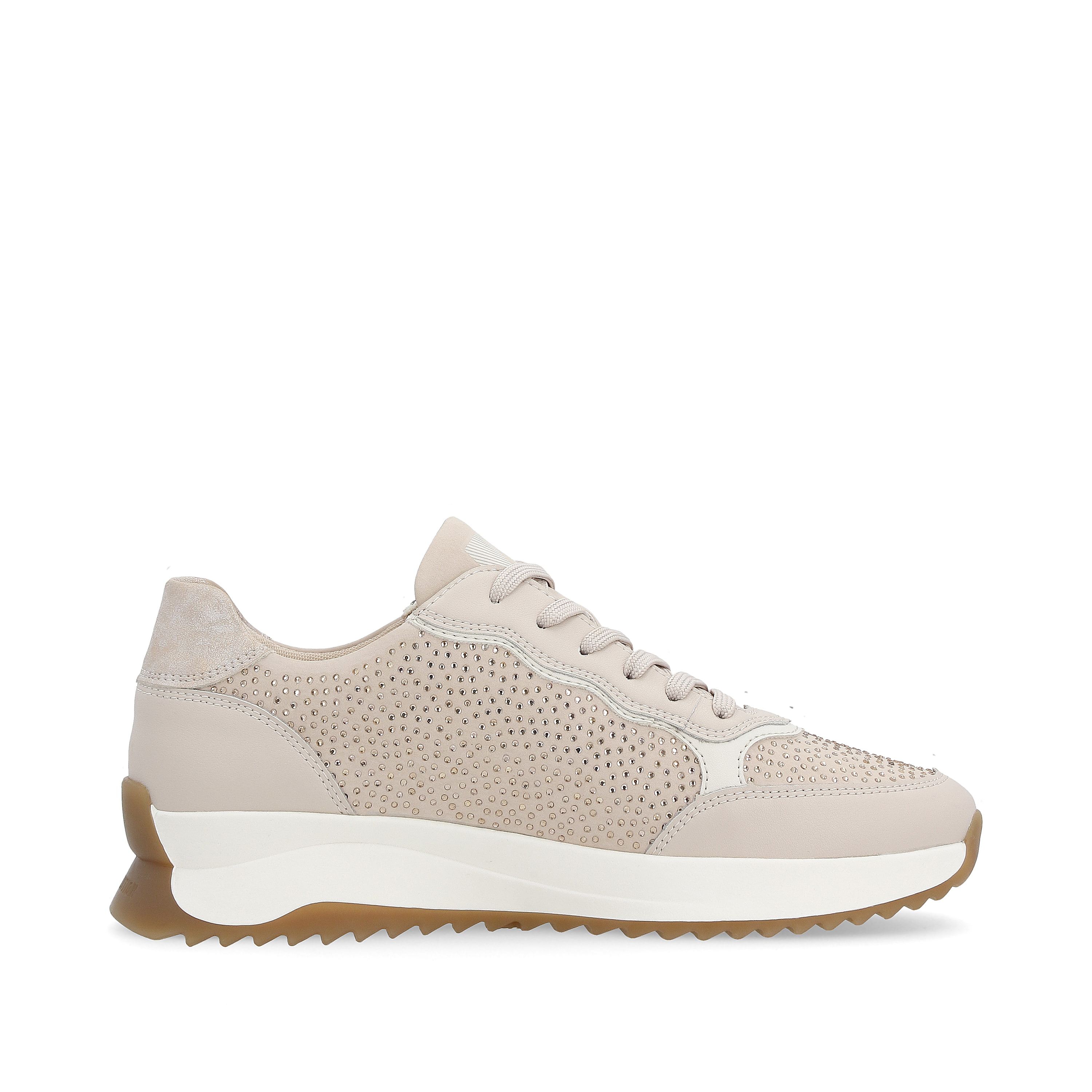 Rieker Damen Sneaker Low champagne