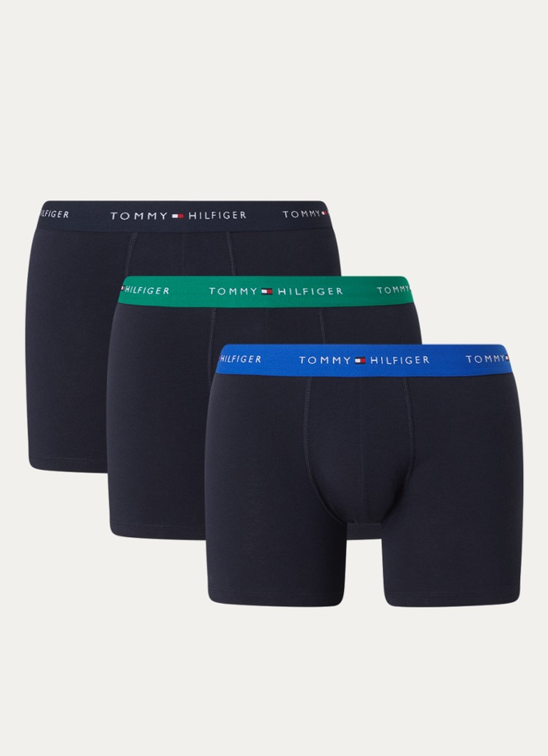 Boxers Tommy Hilfiger avec bande logotée, lot de 3