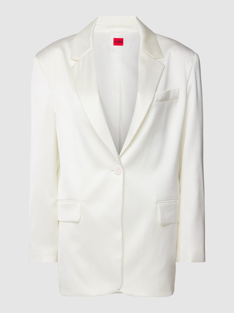 Blazer mit Pattentaschen Modell 'Agura' in offwhite