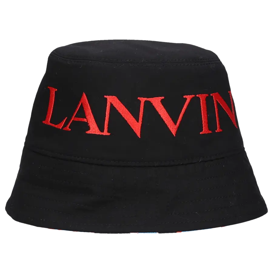 Lanvin - Wendbarer Bucket hat HANHOI Baumwolle - schwarz