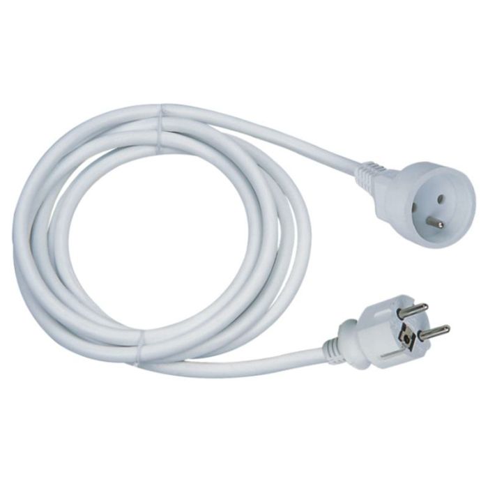 Verlängerungskabel GAO 3 m weiß 16 A 3G 1,5 mm