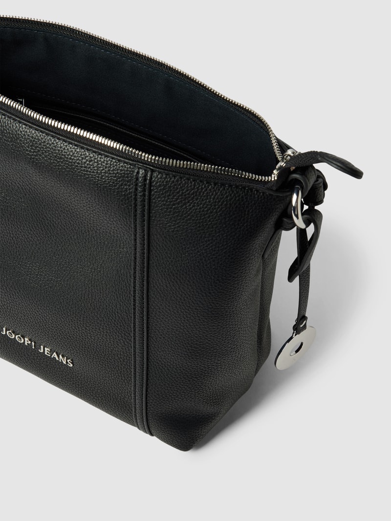 Hobo Bag mit Label-Detail Modell 'diurno dalia' in black