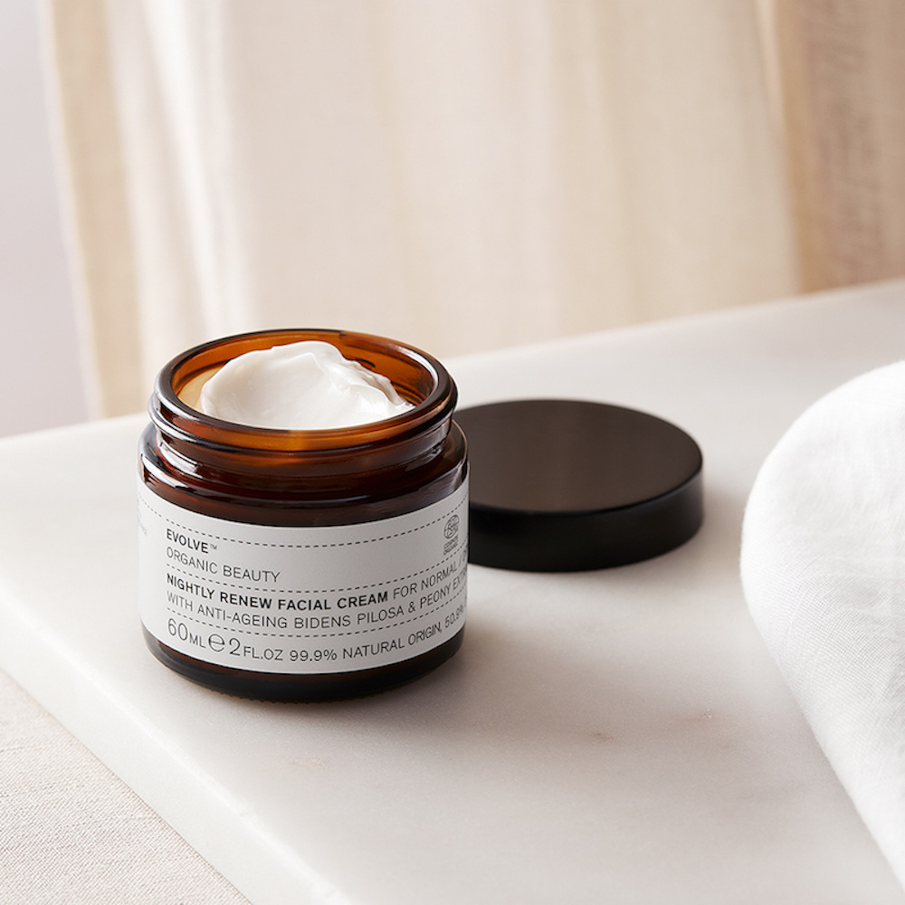evolve organic beauty Nightly Renew Facial Cream 60ml Crème de nuit