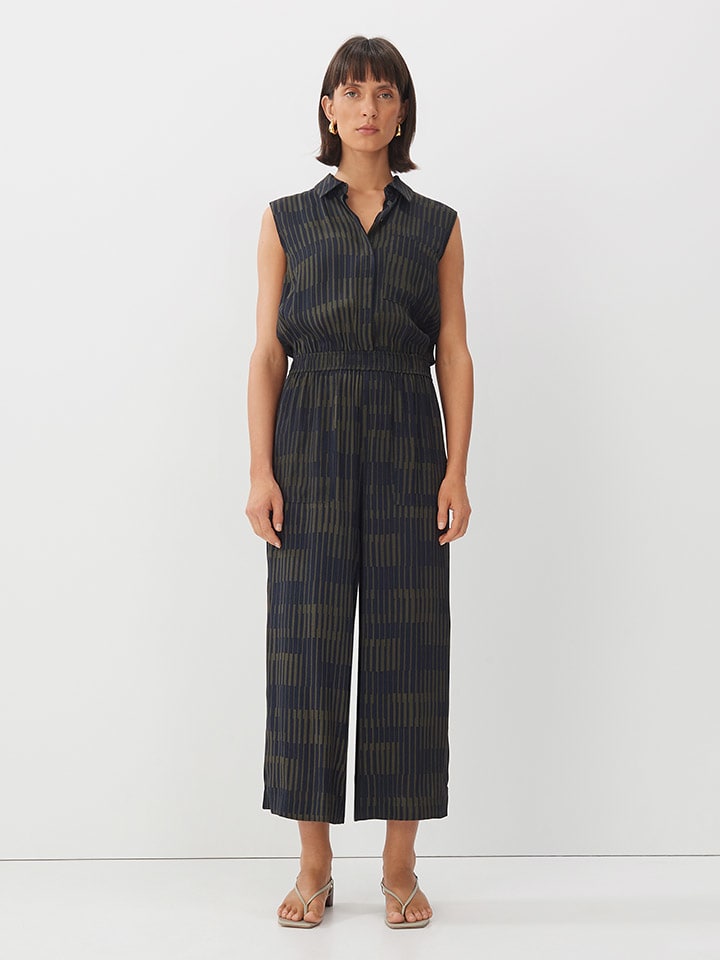 Someday Jumpsuit in Dunkelblau/ Khaki günstig kaufen