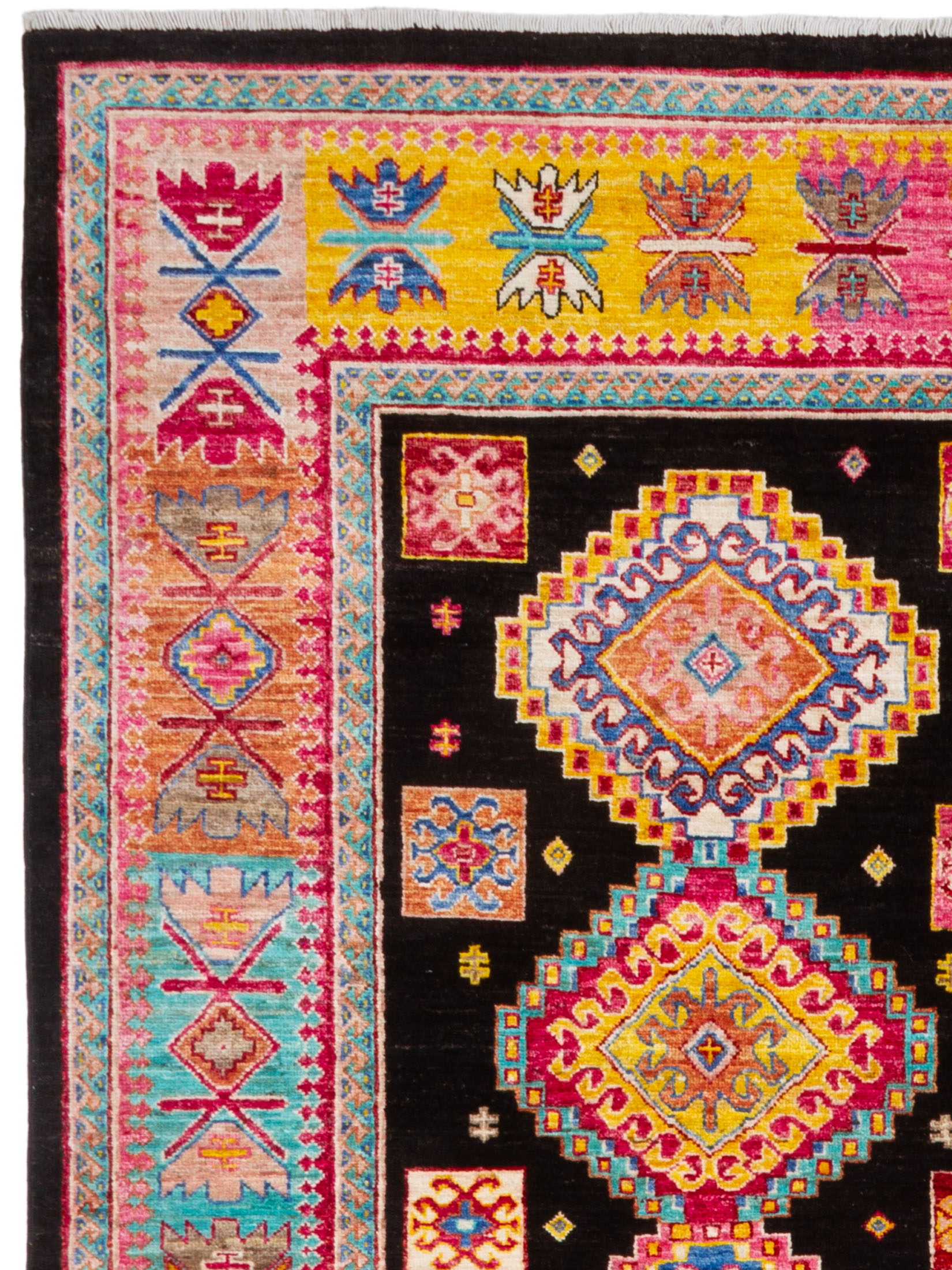 Kazak Ghazni ca. 165 x 256 cm, Unikat / Einzelstück