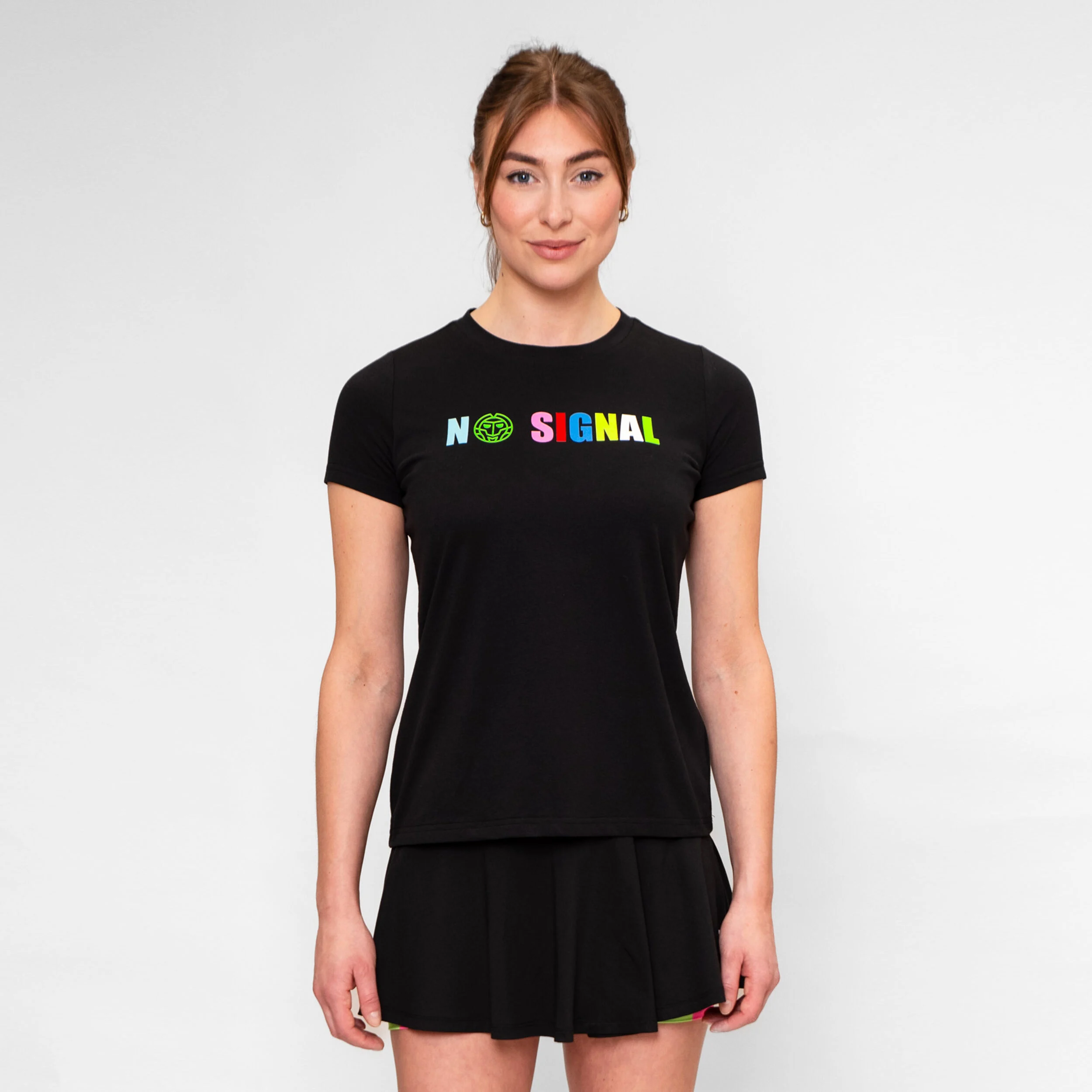 Chill T-Shirt Damen - Schwarz, Mehrfarbig