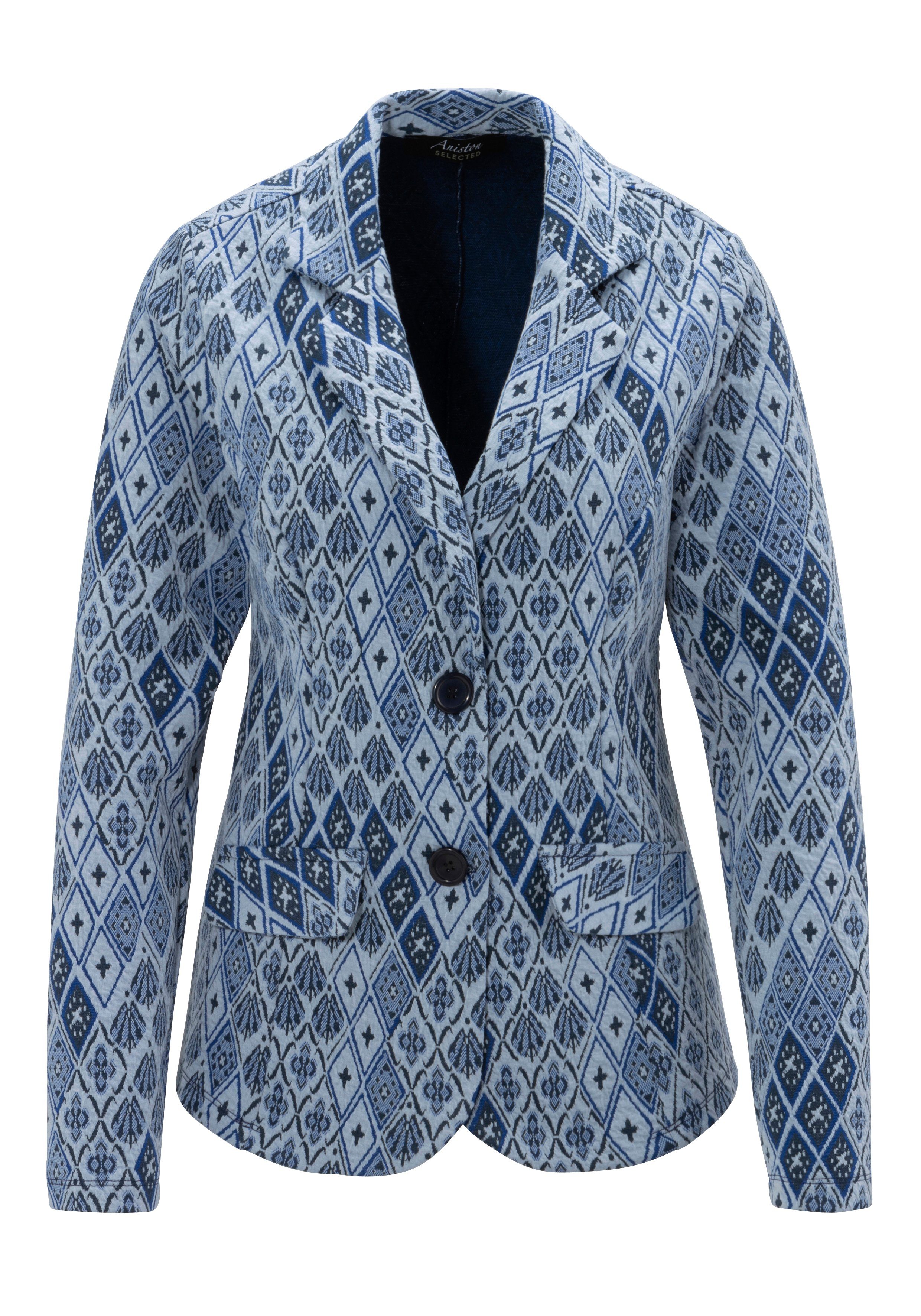 Aniston SELECTED Kurzblazer aus strukturiertem Jacquard - NEUE KOLLEKTION