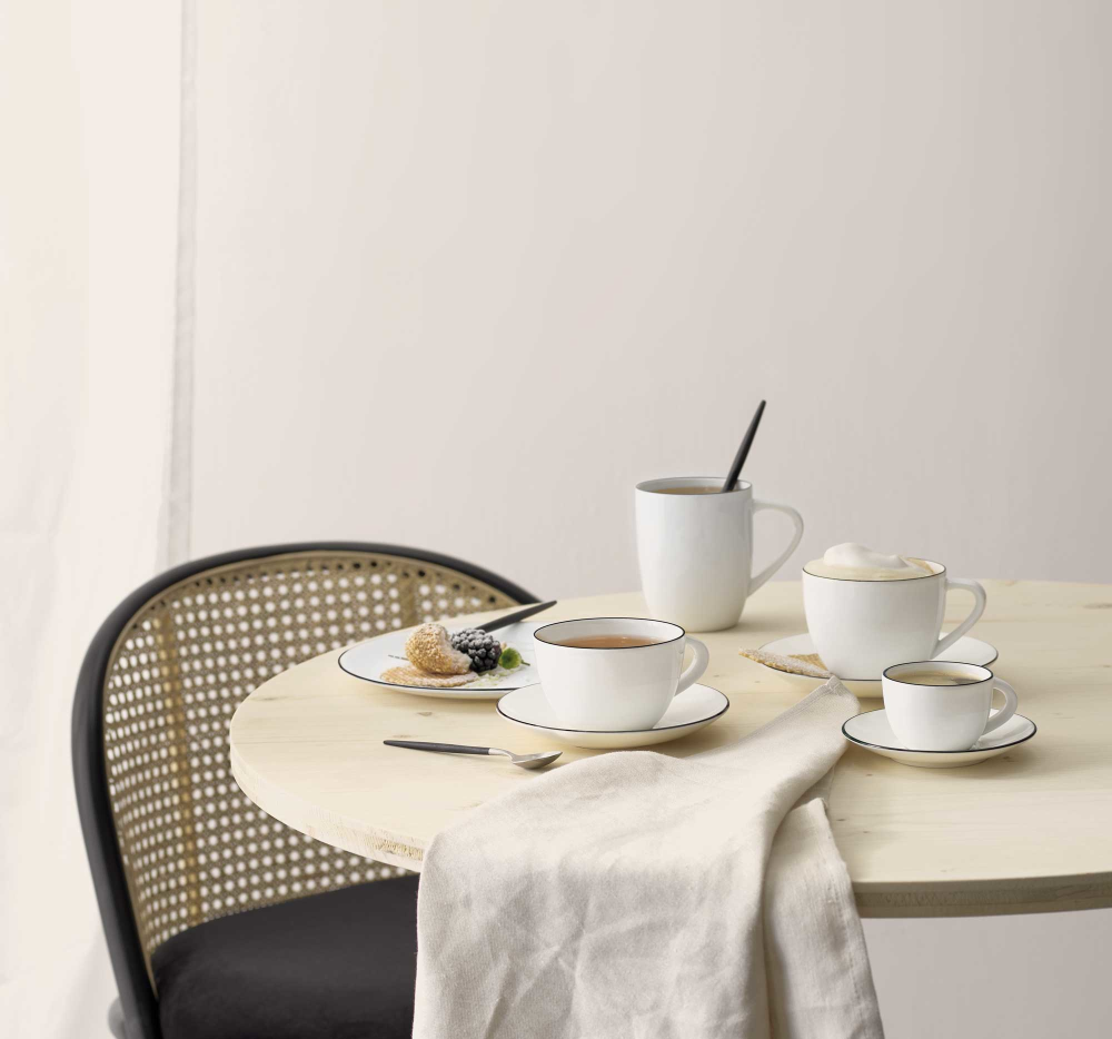 Espressotasse mit Untertasse ligne