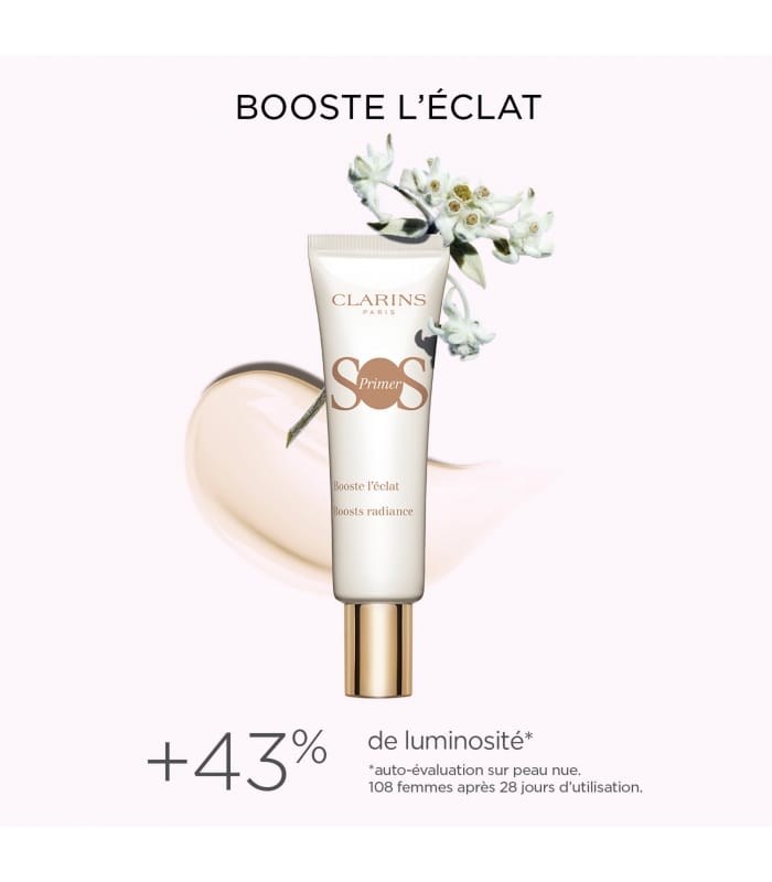 Clarins-SOS PRIMER-Base de Teint Illuminatrice