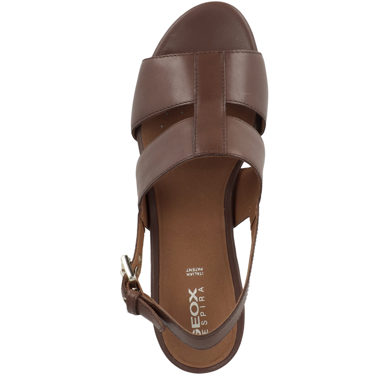 Geox D Marykarmen A Keilsandale braun