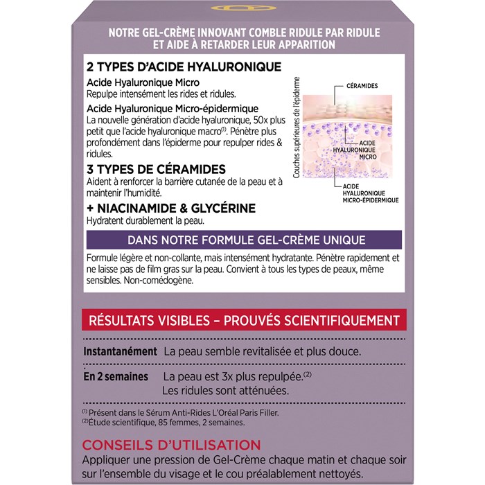 Filler Aufpolsternde Gel Creme