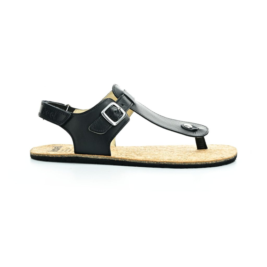 Koel Ariana Nappa Black Barfußsandalen