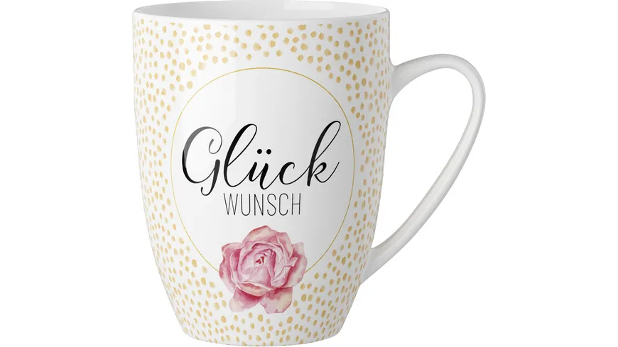 Geschenk für Dich Becher Glück Wunsch 0,25l