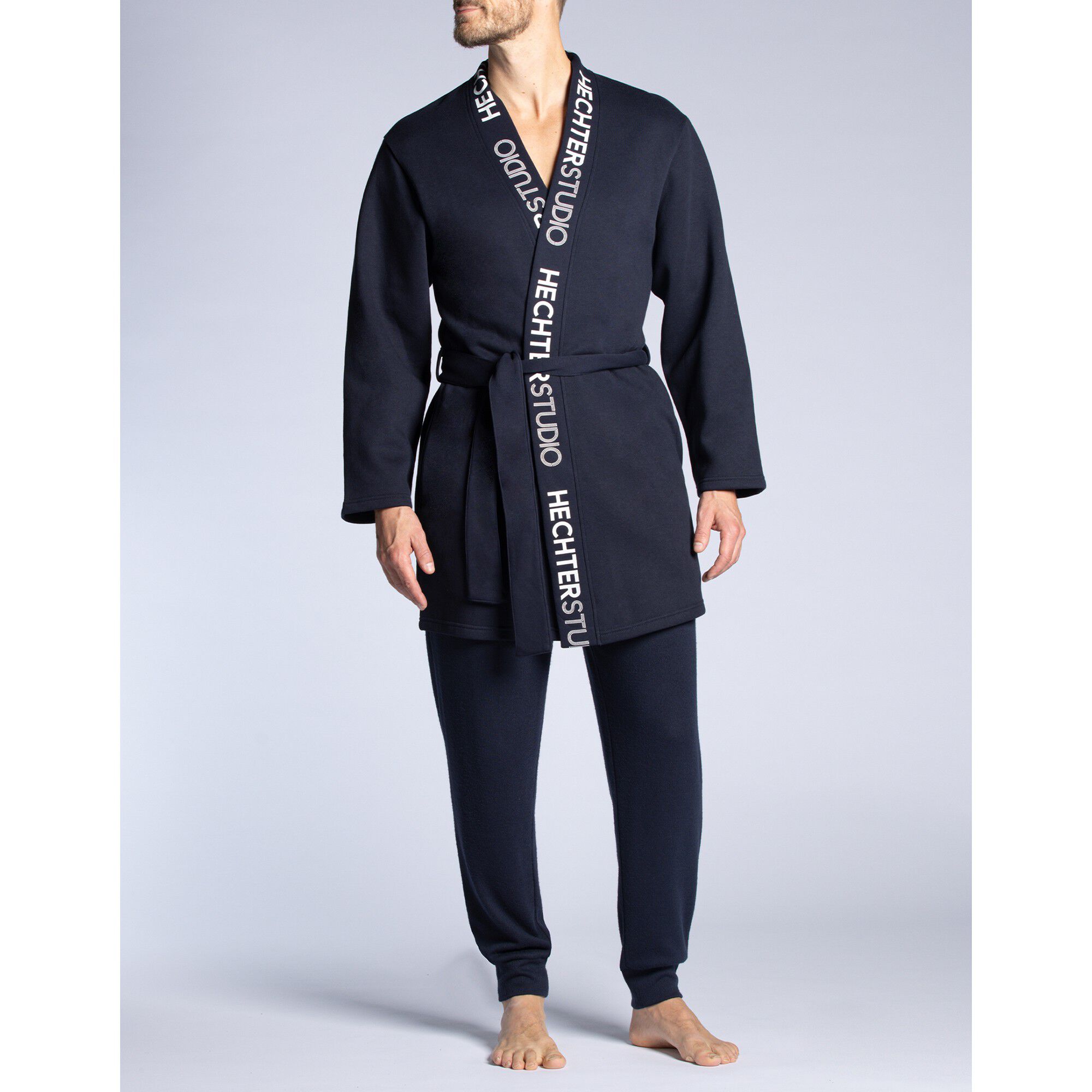 Robe de chambre molleton gratté Hechter Studio