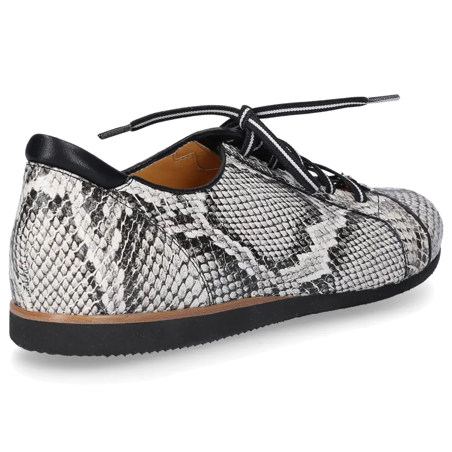 Truman's - Sneaker low 9142 Kalbsleder Logo grau - grau