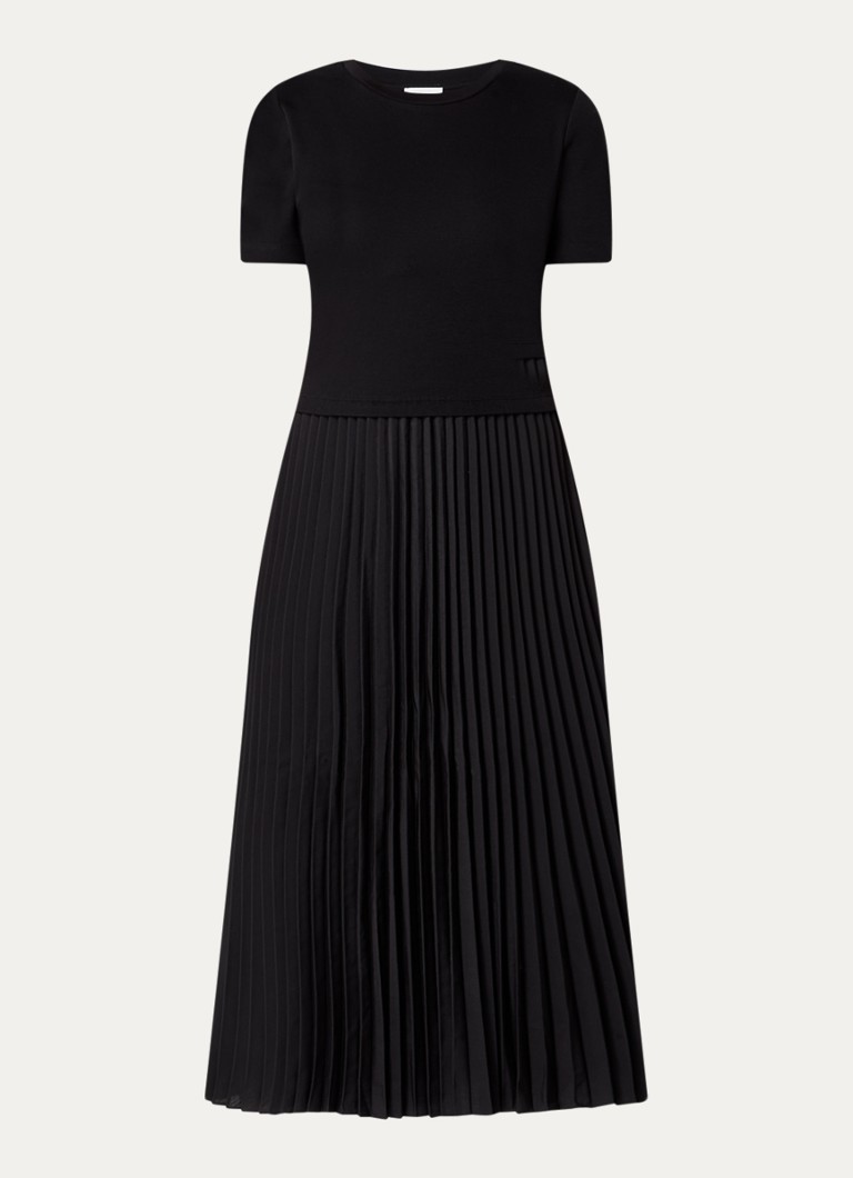 Vestido midi plisado Twistlin de Claudie Pierlot