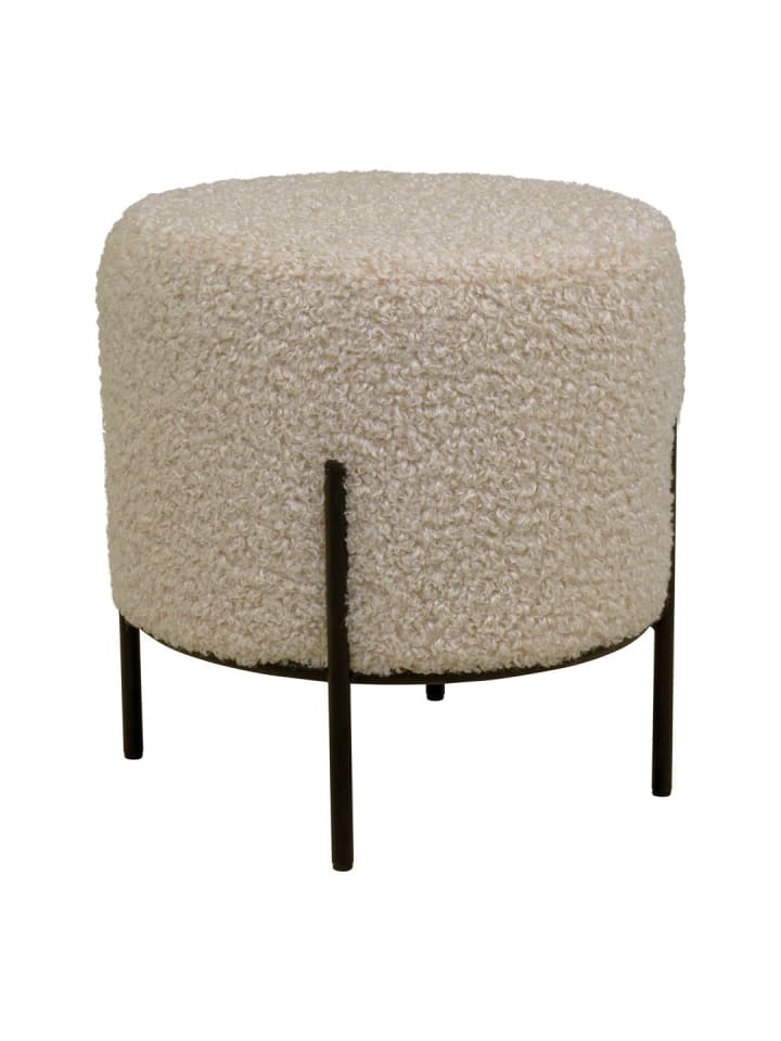 ebuy24 Hocker Alford Grau 36 x 36 cm günstig kaufen onesize
