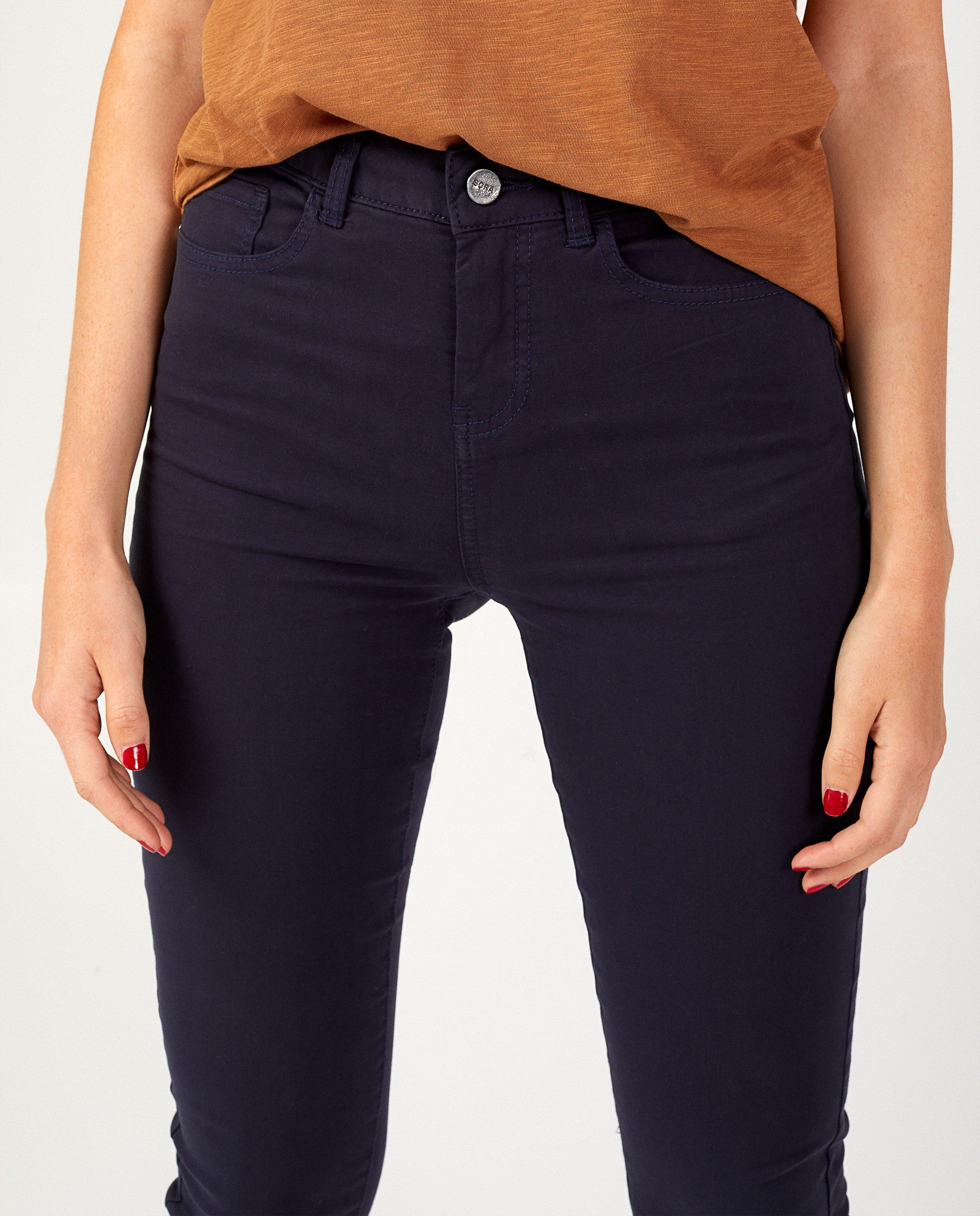 Pantaloni JBC albastru închis Sora - croială slim albastru închis