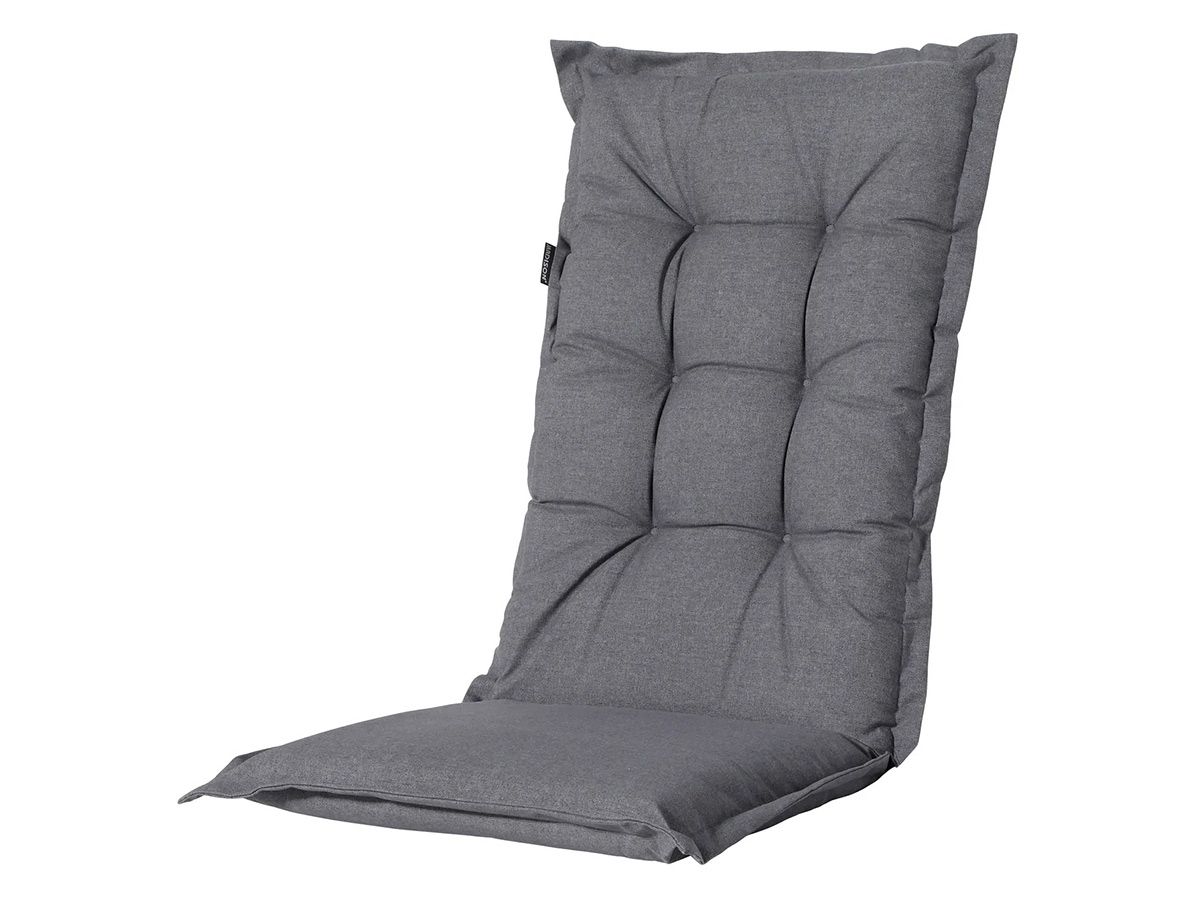 Madison Outdoor Oxford Grey Gartenkissen mit hoher Rückenlehne